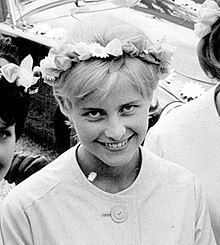 Knutsson in 1961 Gunilla Knutsson - Miss Sweden 1961.jpg