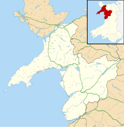 480px Gwynedd UK Location Map.svg 