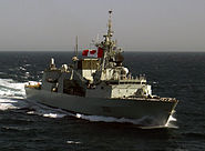 HMCS Toronto (inset)