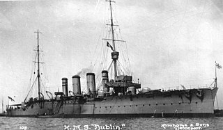 HMS <i>Dublin</i> (1912) Chatham-class light cruiser