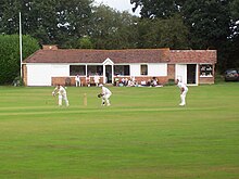 The cricket ground