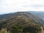 明神ヶ岳付近から見た明星ヶ岳