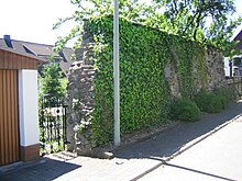 Rest der ehemaligen Stadtmauer