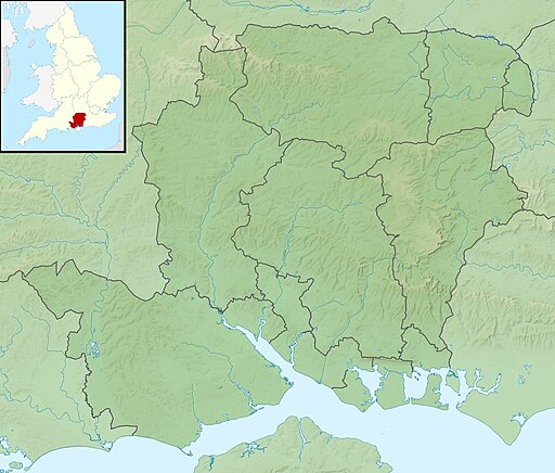 Que/hillforts is located in Hampshire