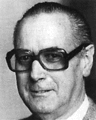 Hans Hürlimann 5 décembre 1973 au 31 décembre 1982