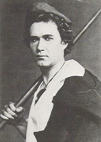 Scharff as Gennaro in Bournonville's ballet Napoli, 1860