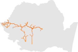 A(z) 200-as vasúti fővonal útvonala