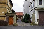 This is a picture of the Bavarian Baudenkmal (cultural heritage monument) with the ID D-6-78-150-106 (Wikidata) Hauptstraße 27, Unterspiesheim, Gemeinde Kolizheim, Unterfranken, Deutschland