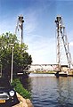 Cầu có thể di chuyển ở Waddinxveen bắc qua sông Gouwe.
