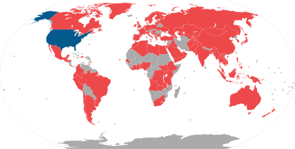 World map highlighting countries visited by Hillary Clinton as Secretary of State, 2009-2013:
.mw-parser-output .legend{page-break-inside:avoid;break-inside:avoid-column}.mw-parser-output .legend-color{display:inline-block;min-width:1.25em;height:1.25em;line-height:1.25;margin:1px 0;text-align:center;border:1px solid black;background-color:transparent;color:black}.mw-parser-output .legend-text{}
United States
Countries visited
No visits Hillary Clinton foreign trips.png