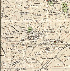 Historical map series for the area of Khirbat al-Buwayra (1940s).jpg