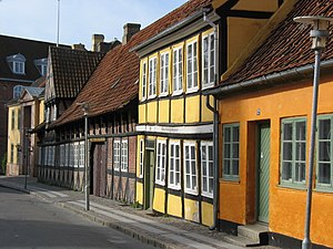 Holbæk - Gamle huse. JPG