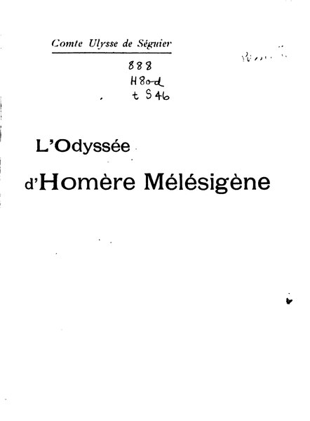 Fichier:Homère - Odyssée, traduction Séguier, Didot, 1896.djvu
