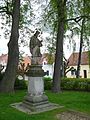 Čeština: Socha sv. Jana Nepomuckého ve městě Horní Cerekev, okres Jihlava. English: Statue of Saint John of Nepomuk in the town of Horní Cerekev, Jihlava District, Vysočina Region, Czech Republic. This is a photo of a cultural monument of the Czech Republic, number: 30616/3-3010. Památkový katalog  · MIS  · hledat obrázky  · hledat seznamy  · Wikidata