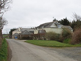 Rosecare Hamlet in Cornwall, England