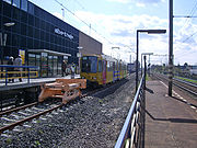 De tram naar Castellum vertrekt van spoor 3.