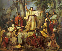 The Hussite Sermon, depicting Hussites
