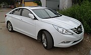 A Hyundai Sonata produced by Beijing Hyundai