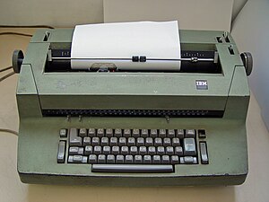 מכונת כתיבה: היסטוריה, מבנה מכונת הכתיבה המכנית, ופעולתה, מבנה מכונת כתיבה חשמלית