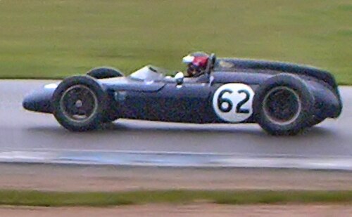 Ian Ashley racing an LDS-Alfa Romeo