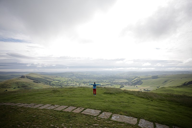 File:In the clouds, Mam Tor Summit, Peak District, Derbyshire EXPLORED Jul 28 2014 ^336 - Flickr - ^Joe.jpg