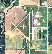 2006 USGS airphoto of the former Independence Army Airfield