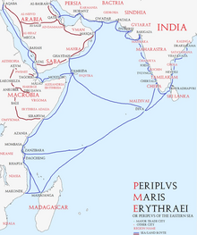 Map showing the extent of the Ancient Somali city-states