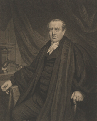 Isaac Milner, first Jacksonian Professor from 1783 to 1792 Isaac Milner by Johann Gottlieb Facius, 1798 (without caption).png