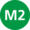 Istanbul M2 Line Symbol.png