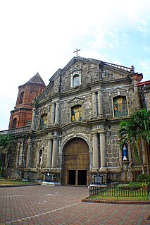 Pila Church Church in Laguna, Philippines