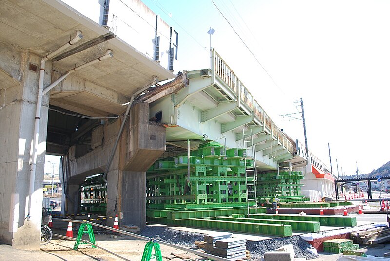 File:JR Kashima-Line Kyucyu-Bridge slipped off,Kshima-city,Japan.jpg