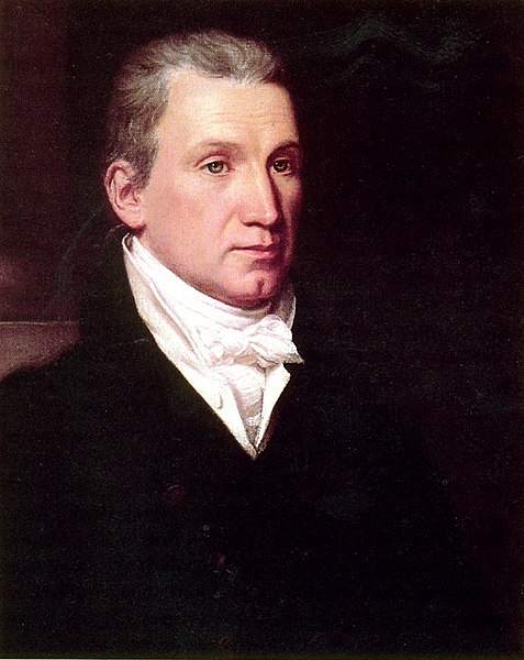 President James Monroe, portrait by John Vanderlyn, 1816