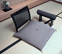 Silla japonesa de suelo