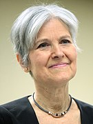 Activist Jill Stein uit Massachusetts Groene Partij