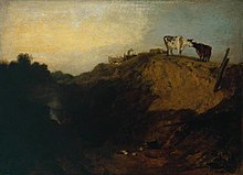 Джозеф Мэллорд Уильям Тернер (1775-1851) - Набросок банка с цыганами - N00467 - National Gallery.jpg