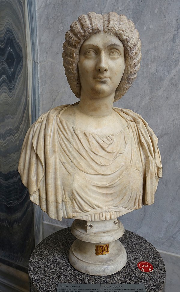 Bust of Julia Domna, Philostratus' patron in the early third century AD.