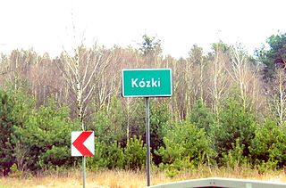 Kózki, Łosice County Village in Masovian, Poland