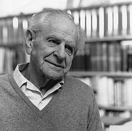 The founder of critical rationalism: Karl Popper Karl Popper2.jpg