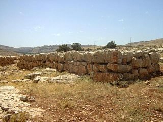 <span class="mw-page-title-main">Qubur Bani Isra'il</span> Archaeological site in West Bank, State of Palestine