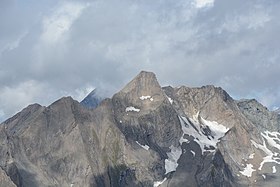 Löffelspitze visto desde Rotenmannspitze.