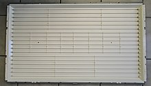 18 parallel CCFLs as backlight for a 42-inch (106 cm) LCD TV LCD-TV Backlight with CCFL.jpg