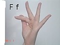 F i fransk tegnspråk