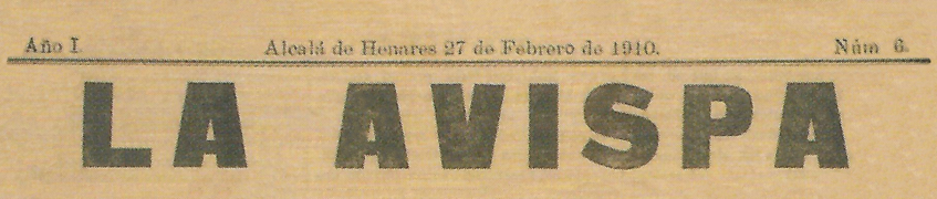 La Avispa (27-02-1910) cabecera.png