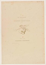 La Tentation de Saint-Antoine 3ème série ; Texte de Gustave Flaubert par Odilon Redon.jpg