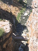 Le pont du diable de Constantine, Algérie.