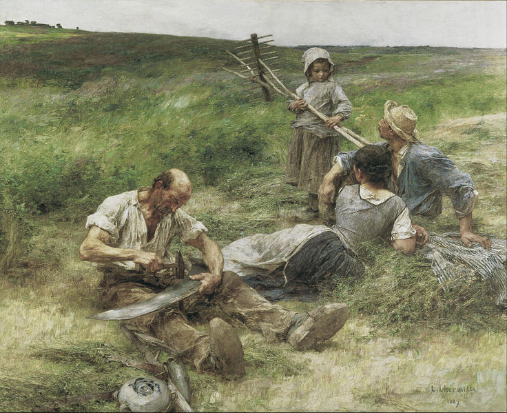 File:Leon-Augustin Lhermitte - Haymaking - Google Art Project.jpg