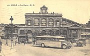 Place de la gare vers 1930