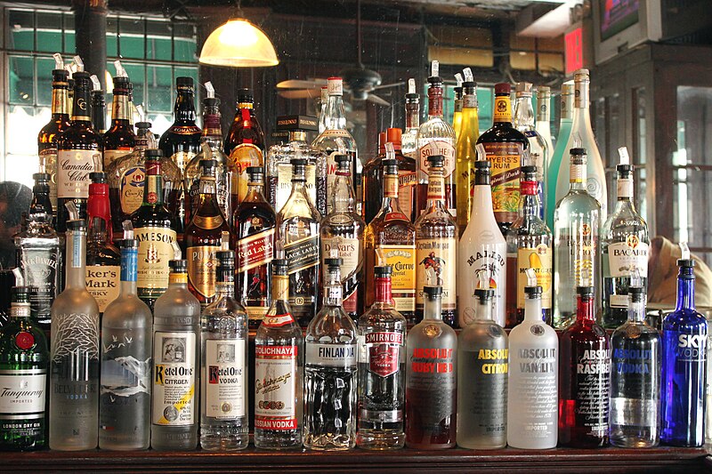 File:Liquors at a bar3.jpg