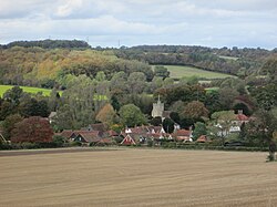 Little Missenden from the path up Toby’s Lane-geograph-4267230-by-Peter-.jpg