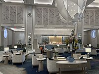 Lobby of Crockfords at Resorts World Las Vegas May 2022.jpg